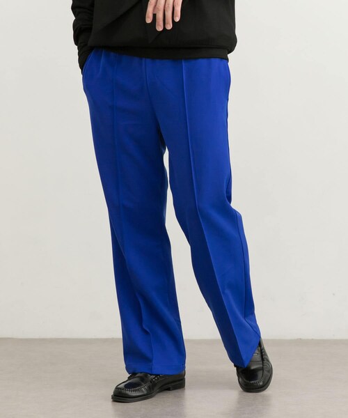 URBAN RESEARCH（アーバンリサーチ）の「『一部WEB限定カラー』UR iD　SEMI FLARE JERSEY PANTS（その他パンツ・メンズ・GOLD/NAVY/PURPLE/LIME GREEN/BLACK/GRAY/RED/SEA GREEN/ROYAL・M/L）」の6枚目の写真