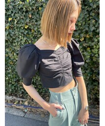 EMODA | テクニカルスリーブトップ(Tシャツ/カットソー)