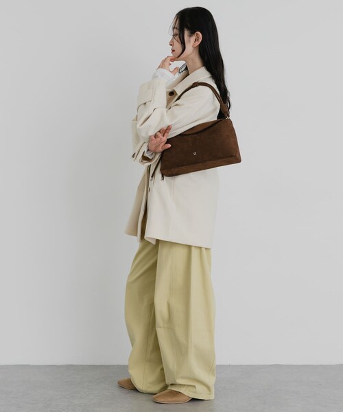 SENSE OF PLACE by URBAN RESEARCH（センスオブプレイスバイアーバンリサーチ）の「マグネットトップハンドバッグ（ハンドバッグ・レディース・BLACK/BROWN/Y.BEIGE・One）」の16枚目の写真