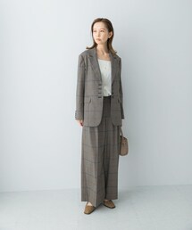 URBAN RESEARCH ROSSO WOMEN | チェックテーラードジャケット(その他アウター)