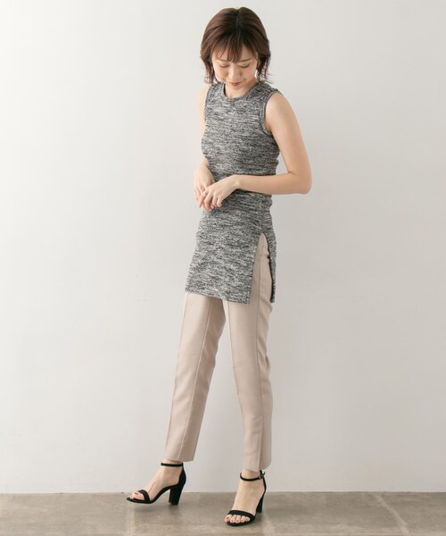 URBAN RESEARCH ROSSO（アーバンリサーチロッソ）の「BY MALENE BIRGER　KNIT∴（ニット/セーター・レディース・050 BLACK/85X ORG・XS/S）」の6枚目の写真