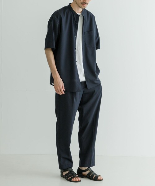 URBAN RESEARCH(アーバンリサーチ)の「TRON WOOL イージートラウザー(その他パンツ・メンズ・BLUE/NAVY/KHAKI・S/M/L)」の21枚目の写真