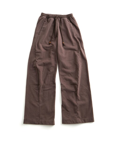 ADAM ET ROPE'（アダムエロペ）の「【NVRFRGT/ネヴァーフォーゲット】 3D TWISTED LOUNGE WIDE PANTS（その他パンツ・メンズ・ブラック/レンガ・1/2）」の4枚目の写真