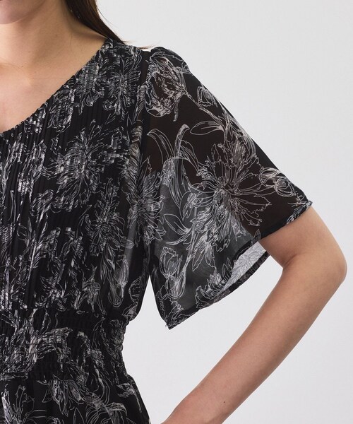 Jayro(ジャイロ)の「ミニプリーツフロントシフォンワンピース(ワンピース・レディース・ブラック系/ホワイト系/ピンク・M)」の22枚目の写真