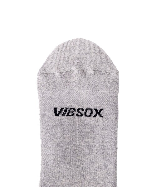 bonjour records（ボンジュールレコーズ）の「VIBSOXヴィブソックス SHORT RIB SOCKS（ソックス/靴下・レディース・ブラック/グレー/ホワイト・F/L/S）」の12枚目の写真