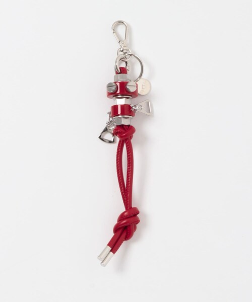 URBAN RESEARCH（アーバンリサーチ）の「ITTI　CRISTY ROBOT KNOT CHARM（キーホルダー・レディース・BLACK/RED・-）」の2枚目の写真