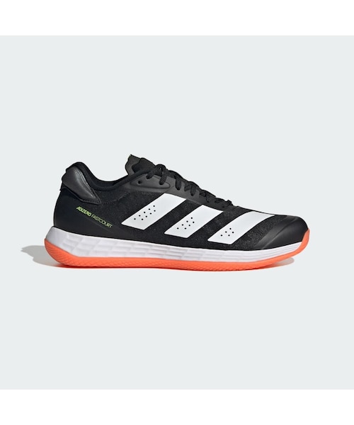 adidas（アディダス）の「アディゼロ ファストコート / Adizero FastCourt（シューズ・メンズ・ゴールド/ブラック/ホワイト・24.5cm/25.0cm/25.5cm/26.0cm/26.5cm/27.0cm/27.5cm/28.0cm/28.5cm/29.0cm/22.0cm/22.5cm/23.0cm/30.0cm/30.5cm/31.0cm/23.5cm/24.0cm/29.5cm/31.5cm/32.0cm/32.5cm/33.5cm）」の4枚目の写真
