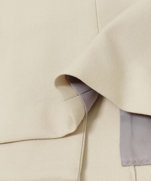 URBAN RESEARCH（アーバンリサーチ）の「YOHEI OHNO　Wormhole Jacket（ノーカラージャケット・レディース・beige・36）」の8枚目の写真