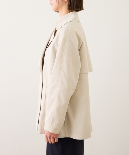 ROPE'（ロペ）の「【撥水加工】ライトミドル丈トレンチコート（トレンチコート・レディース・オフホワイト/ベージュ・F）」の21枚目の写真