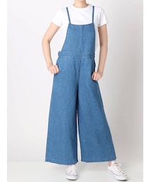 【WOMEN】サロペットデニム
