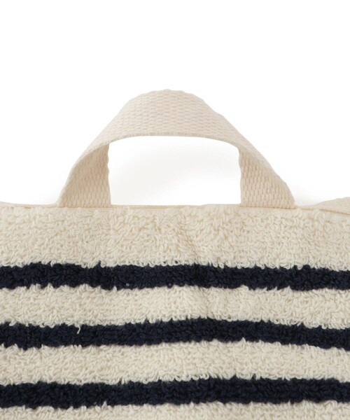 ADAM ET ROPE'(アダムエロペ)の「【J'aDoRe・店舗限定】【TEKLA】Terry Towels Striped (Washcloth)(ハンカチ/ハンドタオル・レディース・グリーン系/ネイビー系/ブラウン系・F)」の11枚目の写真