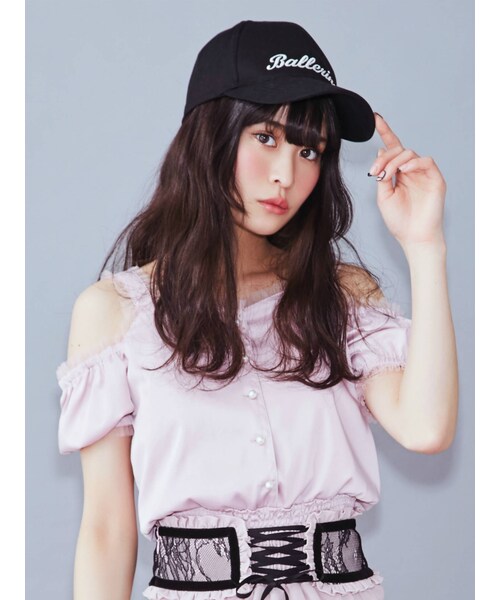EATME - 2WAYオフショルダーフリル トップス ブラウス EATME（イートミー）の「2WAYオフショルダーフリルTOP（シャツ