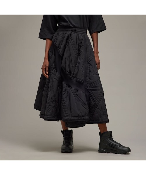 Y-3 QUILTED SKIRT