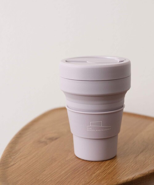 THE GOODLAND MARKET（ザグッドランドマーケット）の「『別注』stojo×TGM　cup 355ml（グラス/マグカップ/タンブラー・メンズ・OAT 2/OAT/CASHMERE/CASHMERE 2/EUCALYPTUS/LILAC/LILAC 2/EUCALY 2/SAGE/CARBON/SAGE2/CARBON2・FREE）」の6枚目の写真
