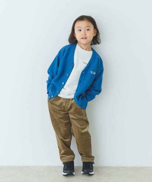 URBAN RESEARCH DOORS(アーバンリサーチドアーズ)の「『別注』PENNEYS×DOORS THE FOX Vネックカーディガン(KIDS)(カーディガン/ボレロ・キッズ・RED/BLUE/TOP GRAY・105/120/135)」の20枚目の写真