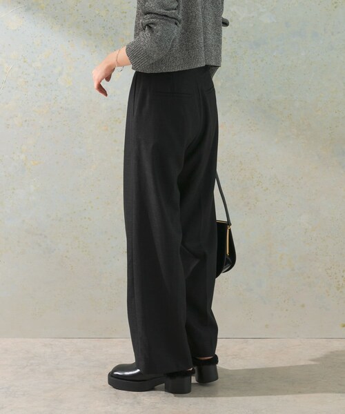 URBAN RESEARCH ROSSO（アーバンリサーチロッソ）の「ハイウエストツイードワイドパンツ（その他パンツ・レディース・BLACK/BEIGE/MINT・36/38）」の16枚目の写真