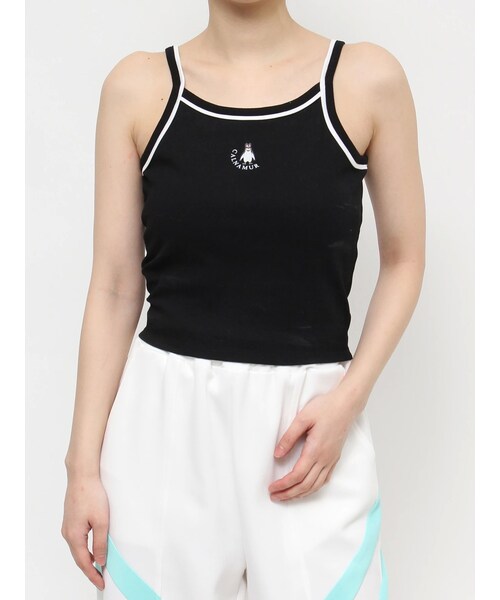 CALNAMUR（カルナムール）の「<エヴァンゲリオンコラボ> CAMISOLE（キャミソール・レディース・ホワイト/ブラック・F）」の8枚目の写真