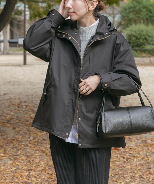 ITEMS URBANRESEARCH（アイテムズ アーバンリサーチ）の「キルトライナー付きマウンテンパーカー（その他アウター・レディース・KHK/BLK/BEG・FREE）」の11枚目の写真