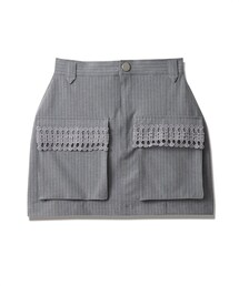 nissen | ストライプミニスカート(スカート)