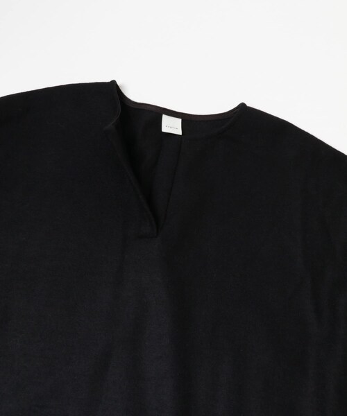 かぐれ（カグレ）の「ウールオーバーワンピース（ワンピース・レディース・BEIGE/BLACK・Free）」の17枚目の写真