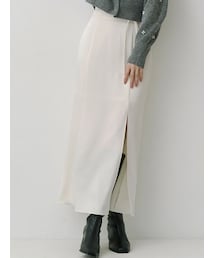 MERCURYDUO（マーキュリーデュオ）の「サイドリボンサテンナロースカート（スカート・レディース）」