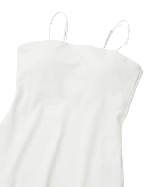 ADAM ET ROPE'（アダムエロペ）の「オーガニックベアキャミソール（キャミソール・レディース・ブラック/ホワイト・F）」の15枚目の写真