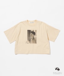 ADAM ET ROPE' | 【AUDREY HEPBURN COLLECTION BY JUN】Print Tee(Tシャツ/カットソー)