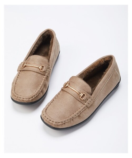 nissen（ニッセン）の「【ゆったり幅広】ビット付エコファードライビングシューズ（低反発中敷）（ワイズ４Ｅ）（バレエシューズ・メンズ・黒/オーク/ライトグレー/ナッツ/モーブピンク・M=23.0~23.5cm/4E/L=24.0~24.5cm/4E/LL=25.0~25.5cm/4E/3L=26.0~26.5cm/4E）」の13枚目の写真