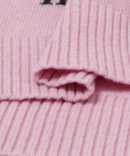URBAN RESEARCH(アーバンリサーチ)の「GANNI Graphic Wool Mix Poodle(ニット/セーター・レディース・Chalk Pink・S)」の13枚目の写真