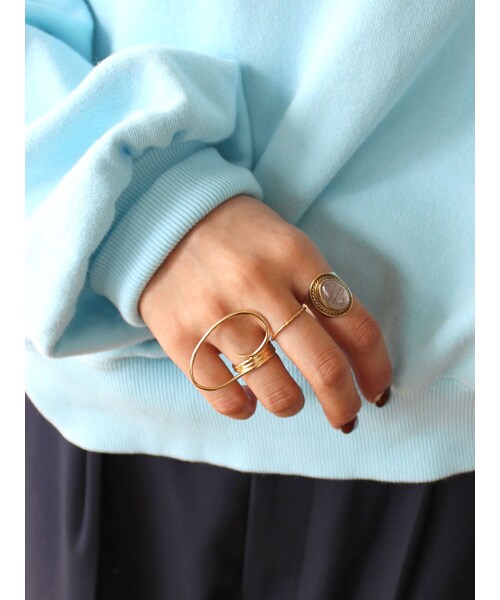 Ungrid（アングリッド）の「デザインモチーフリング（リング・レディース・シルバー/ゴールド・F）」の10枚目の写真