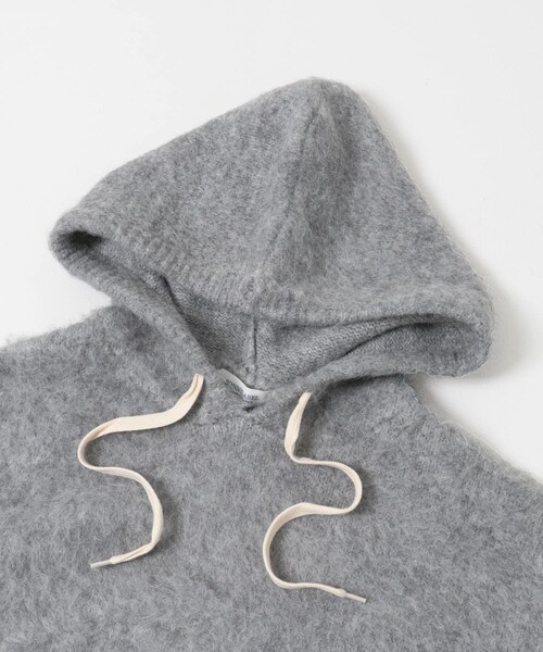 URBAN RESEARCH Sonny Label（アーバンリサーチサニーレーベル）の「フーディシャギーニットプルオーバー（ニット/セーター・レディース・グレー/ブラウン/ネイビー・Free）」の12枚目の写真