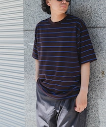 FORK&SPOON | FORK&SPOON　PEカノコボーダーショートスリーブTシャツ(Tシャツ/カットソー)