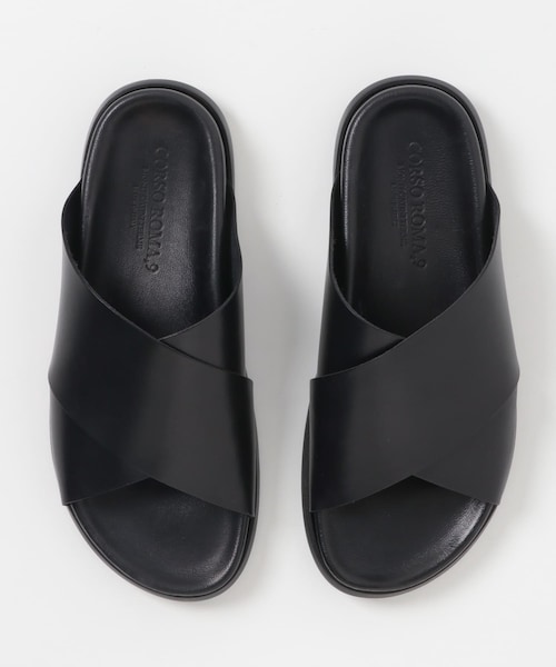 かぐれ（カグレ）の「CORSO ROMA, 9　CROSS SANDAL（サンダル・レディース・NERO・36/37/38）」の9枚目の写真
