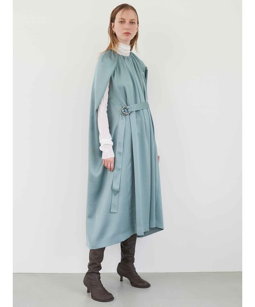 ELENDEEK（エレンディーク）の「SACK DRESS（ドレス・レディース・ブラック/ライトグリーン/ベージュ・01/02）」の7枚目の写真