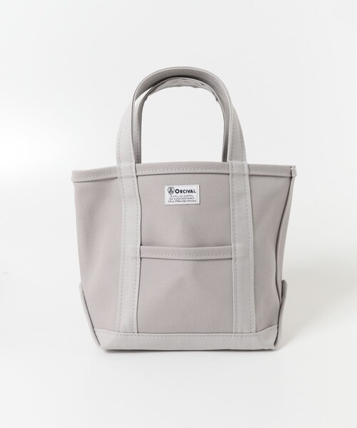 URBAN RESEARCH DOORS（アーバンリサーチドアーズ）の「ORCIVAL　TOTE BAG SMALL（トートバッグ・レディース・CHARCOAL/ICE GREY/CHOCOLATE/ECR×MTD/GRY×KHK・one）」の11枚目の写真