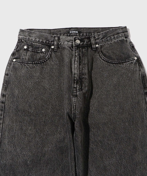 ADAM ET ROPE'(アダムエロペ)の「【CODA/コーダ】ACID WASHED DISTRESSED EXTENDED CUT FLARED JEANS(デニムパンツ・メンズ・スミクロ・0/1/2)」の5枚目の写真