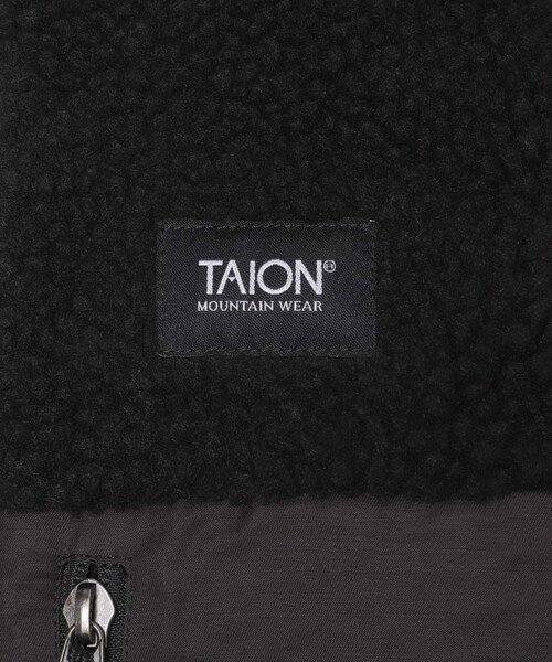 EKAL（エカル）の「TAION　DOWN BOA HI NECK DOWN JACKET（その他アウター・メンズ・BLK×BLK/BRN×BEG・M/L）」の9枚目の写真