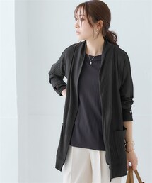 nissen | 【持続冷感・UVカット】指穴付トッパーカーディガン(カーディガン/ボレロ)