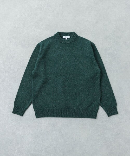URBAN RESEARCH(アーバンリサーチ)の「MIX MOULINE CREW-NECK KNIT(ニット/セーター・メンズ・BEIGE/GRAY/BLUE/GREEN・M/L)」の3枚目の写真