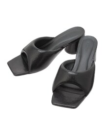 MURUA | メタリックパフミュール(パンプス)