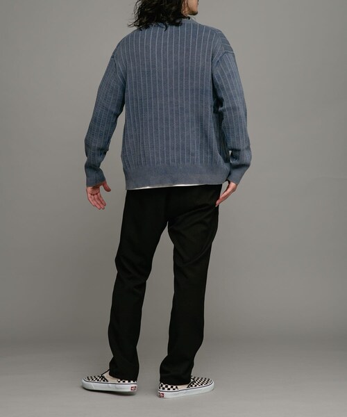 URBAN RESEARCH Sonny Label（アーバンリサーチサニーレーベル）の「コンチョボタンニットカーディガン（カーディガン/ボレロ・メンズ・スミクロ/ブルー/ピンク・M/L）」の18枚目の写真