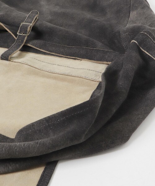URBAN RESEARCH(アーバンリサーチ)の「SEVEN BY SEVEN LEATHER SHOULDER BAG(ショルダーバッグ・メンズ・010 BLK/140 GRN・FREE)」の5枚目の写真