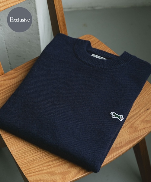URBAN RESEARCH DOORS(アーバンリサーチドアーズ)の「『別注』PENNEYS×DOORS THE FOX クルーネックスフレニット(ニット/セーター・メンズ・ECRU/CHERRY/NAVY/CHARCOAL・M/L/XL)」の2枚目の写真