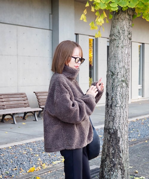 checked coat その他アウター 