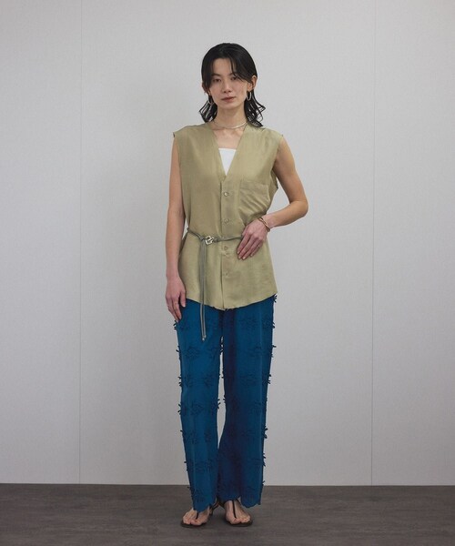 ADAM ET ROPE'（アダムエロペ）の「【AXEP（アクセップ）】mini buckle silver（ベルト・レディース・シルバー・F）」の19枚目の写真