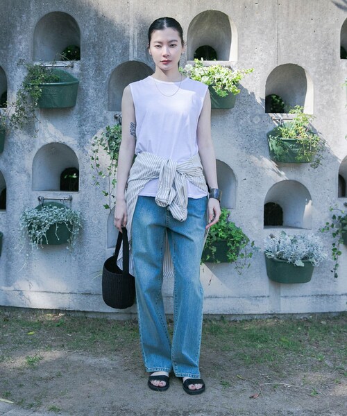 URBAN RESEARCH（アーバンリサーチ）の「『4サイズ展開』new basic　ストレートフィットデニムパンツ（デニムパンツ・レディース・IND.BEIGE/INDIGO・36/38/40/42）」の19枚目の写真