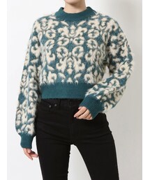 MURUA | ジオメシャギーニット(ニット/セーター)