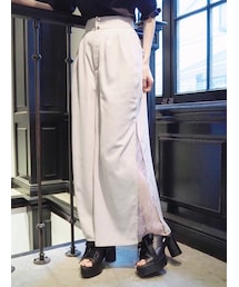 EATME（イートミー）の「レースコンビワイドパンツ（その他パンツ 
