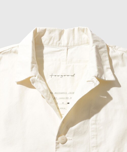 ADAM ET ROPE'（アダムエロペ）の「【Toogood/トゥーグッド】THE MECHANIC JACKET（その他アウター・メンズ・ホワイト系・L/M）」の20枚目の写真