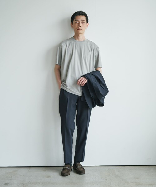 URBAN RESEARCH DOORS(アーバンリサーチドアーズ)の「LIFE STYLE TAILOR ファブリーズTシャツ(その他トップス・メンズ・WHITE/ICE GRAY/GRAY BLUE・M/L/XL)」の19枚目の写真